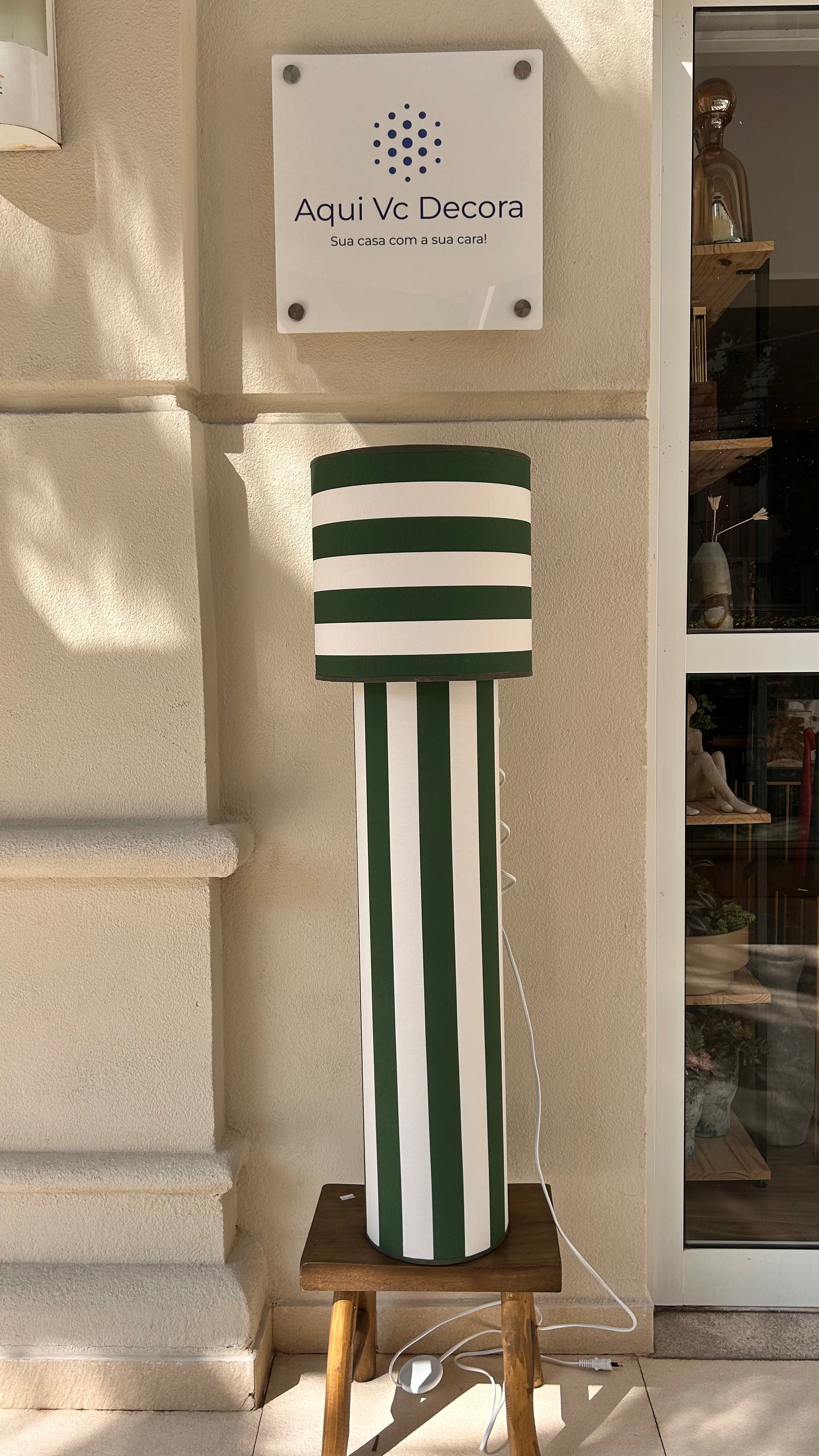 Luminária de Chão Capri Lux VERDE