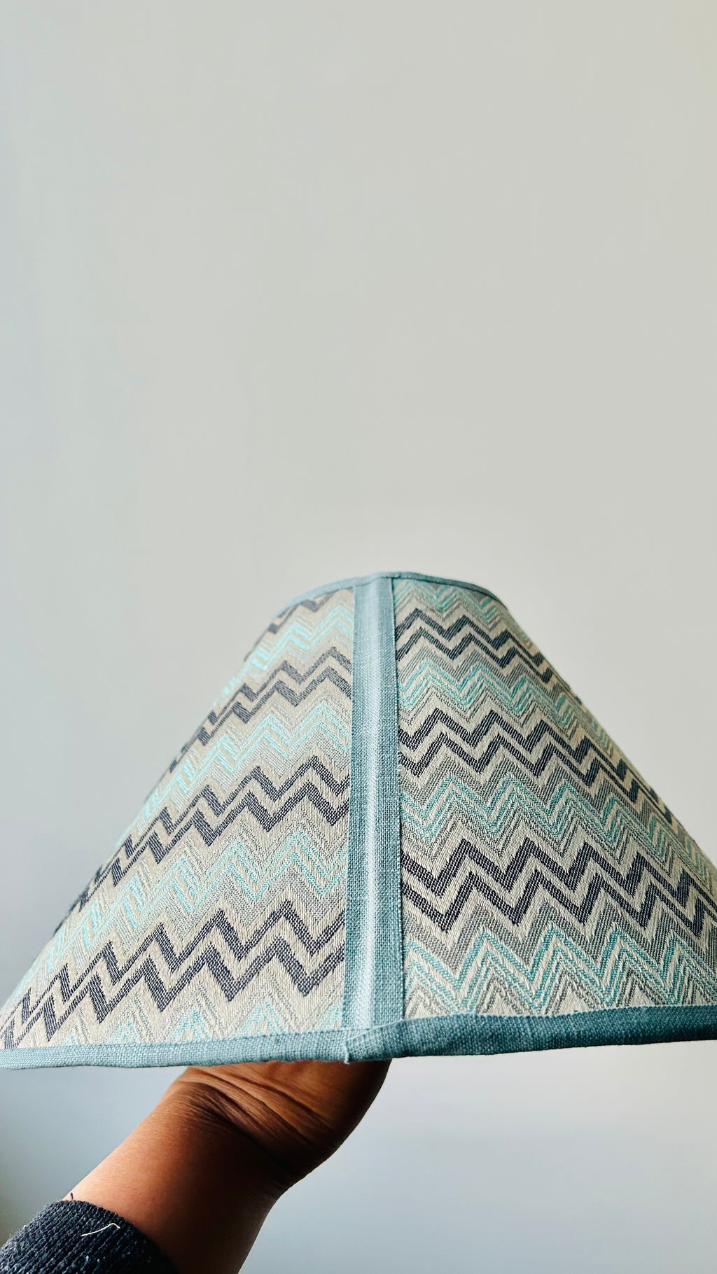 Cúpula Chevron Azul 30x19x10