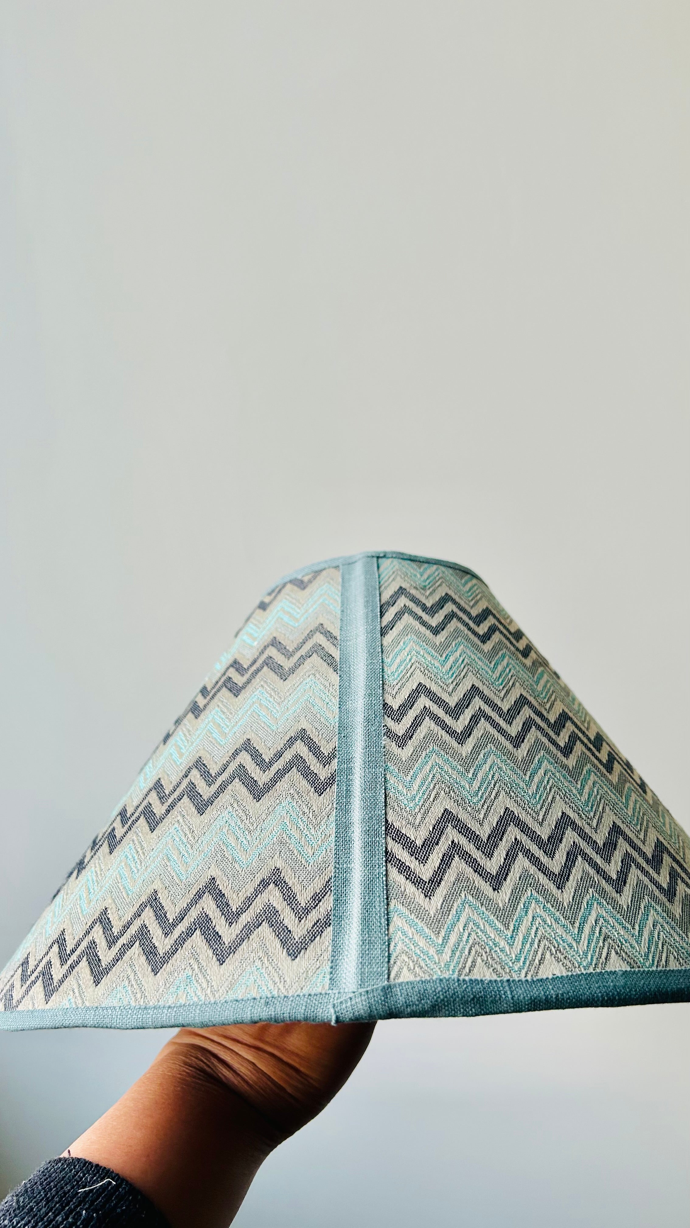 Cúpula Chevron Azul 30x19x10