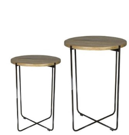 CONJ MESA DE CANTO THIRSA A NATURAL L25 A50