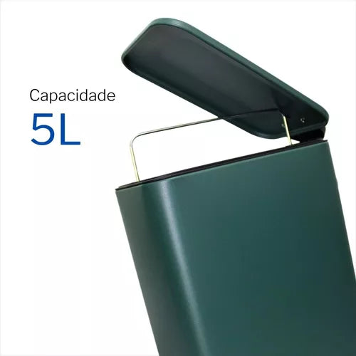 LIXEIRA C/PEDAL OMEGA 5