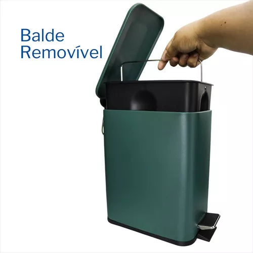 LIXEIRA C/PEDAL OMEGA 5