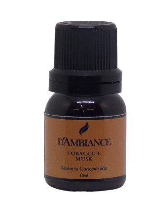 ESSÊNCIA CONCENTRADA 10ML TABACCO E MUSK
