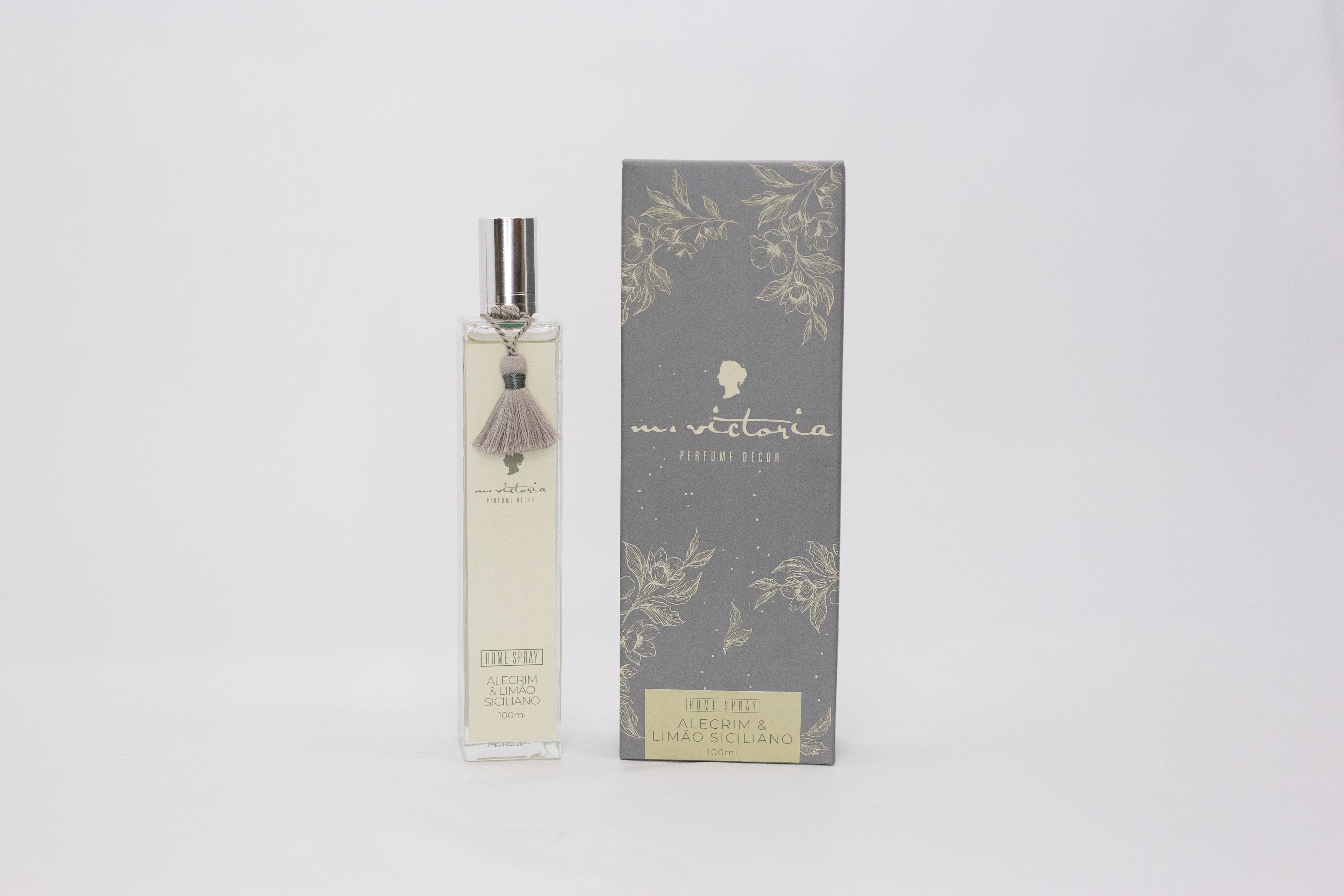 Home spray 100ml lux - COURO & BERGAMOTA - AQUI VC DECORA