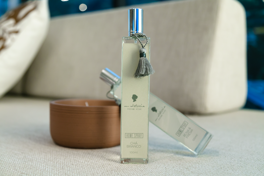 Home spray 100ml lux - COURO & BERGAMOTA - AQUI VC DECORA