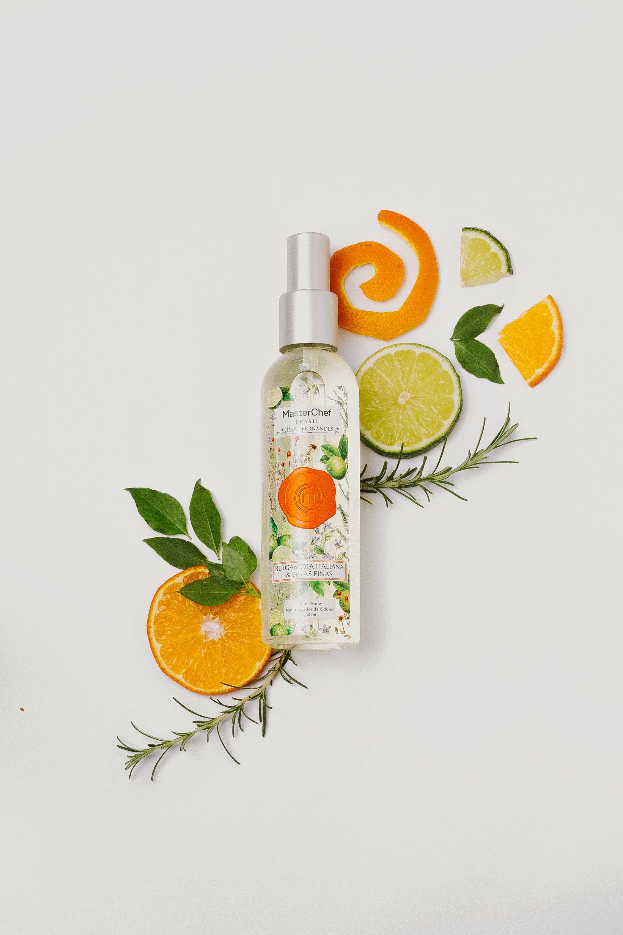 NEUTRALIZADOR DE ODORES MASTERCHEF - BERGAMOTA ITALIANA E ERVAS FINAS 250 ML