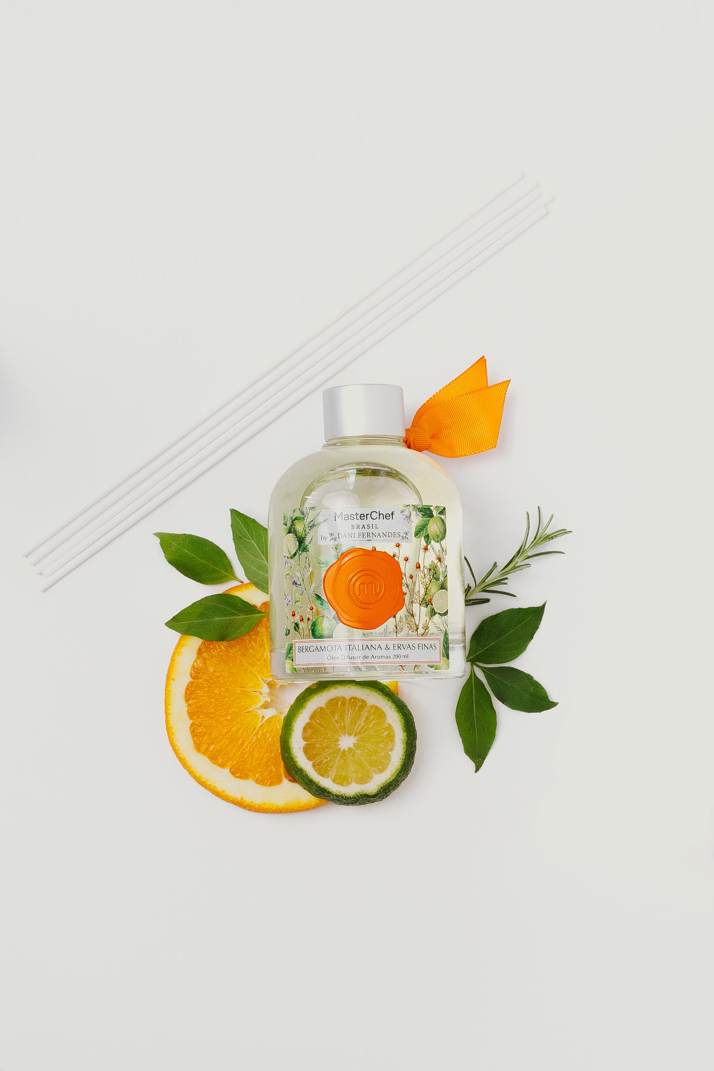ÓLEO DIFUSOR MASTERCHEF BERGAMOTA ITALIANA E ERVAS FINAS 200 ML