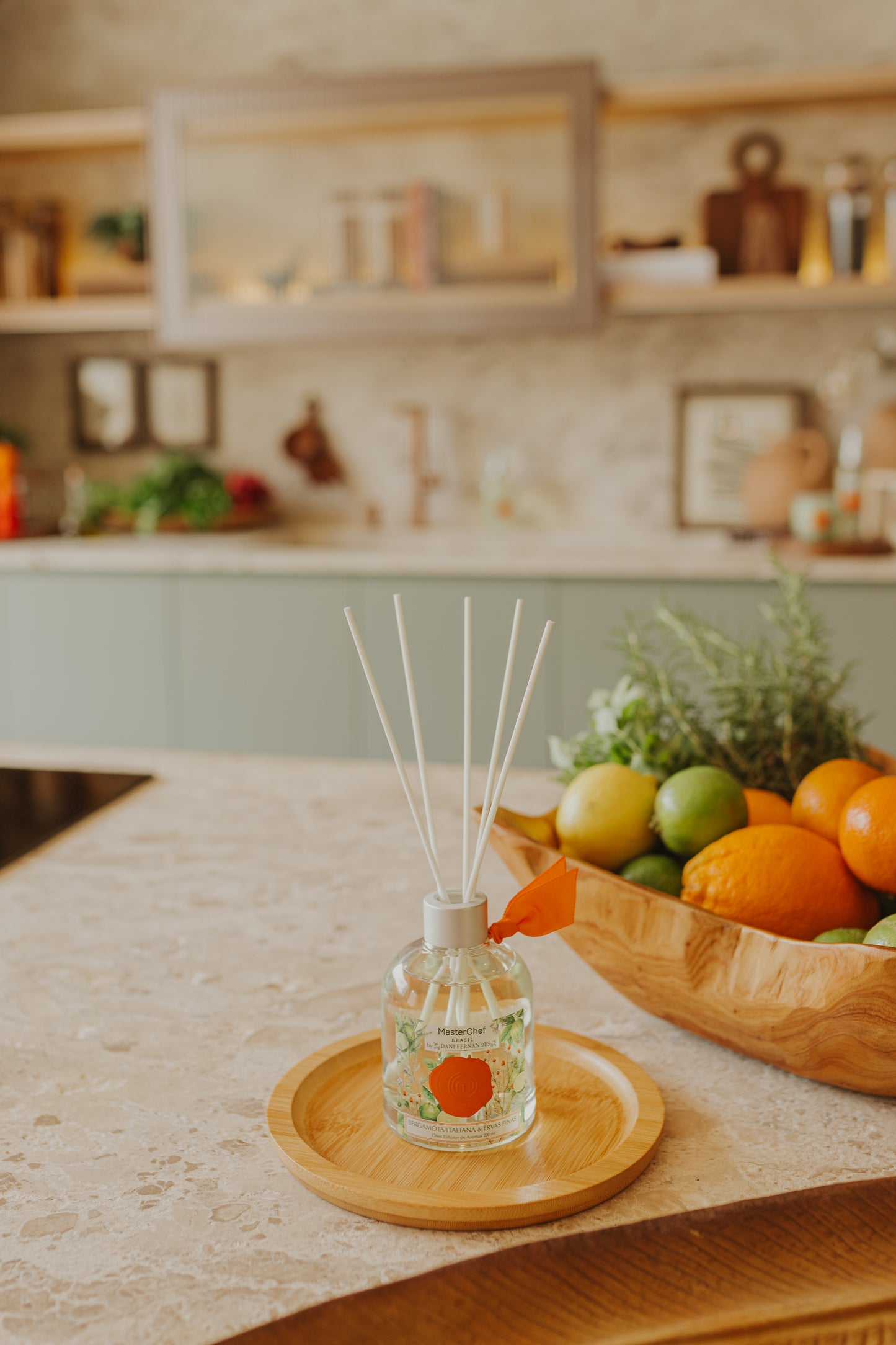 ÓLEO DIFUSOR MASTERCHEF BERGAMOTA ITALIANA E ERVAS FINAS 200 ML