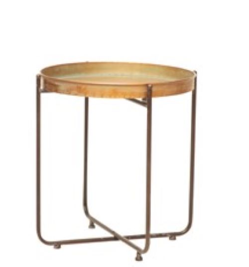 MESA LILY LIAN VERDE COBRE D48 A50