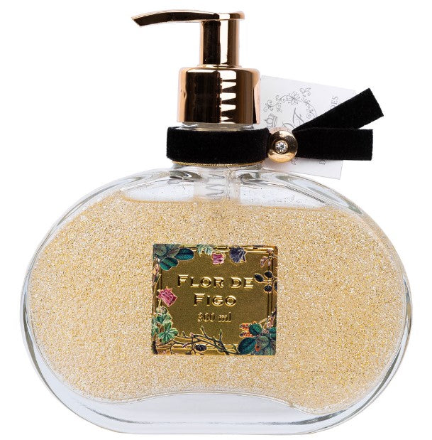 SABONETE GLITTER FLOR DE FIGO 300 ML