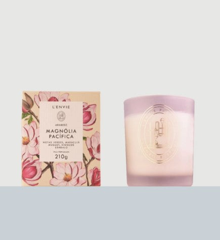 VELA PERFUMADA MAGNOLIA PACIFICA - ARABESC - 210G