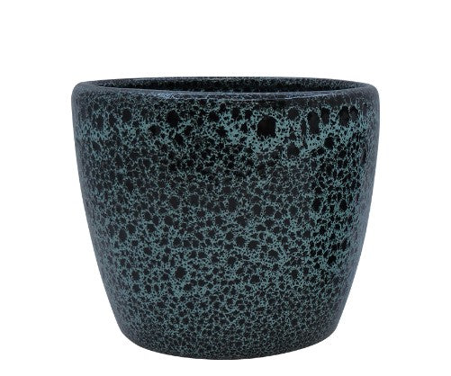 VASO BALDE CERÂMICA AZUL ACQUA MARINE