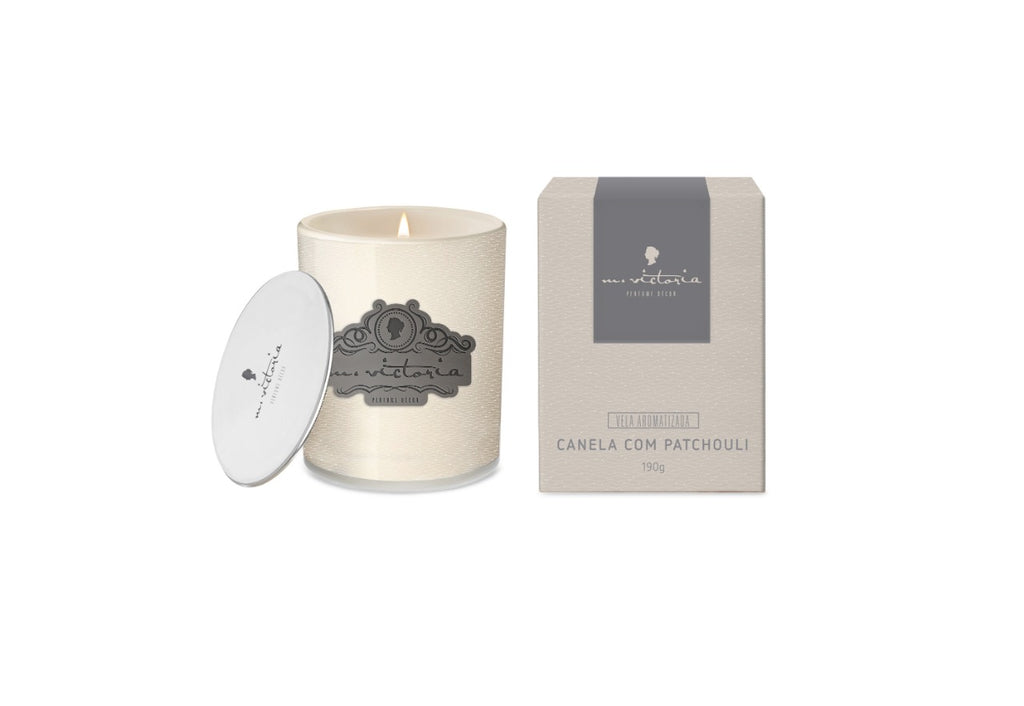 Vela aromatica 190g lux - Lima com mandarin - AQUI VC DECORA