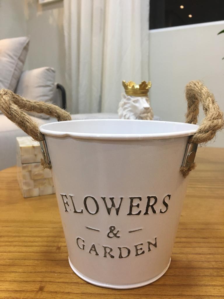 VASO METAL FLOWER & GARDEN