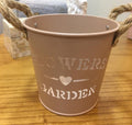 VASO METAL FLOWER & GARDEN
