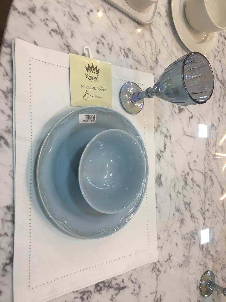 Tigela de Porcelana Bowl 450ml Azul Cottage Germer