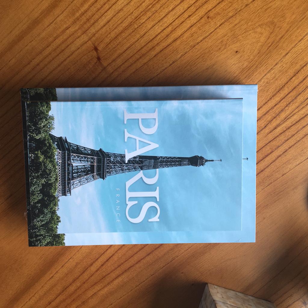 Caixa Book Decorativa Paris P