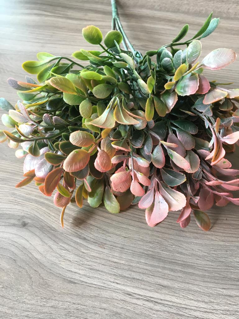 Planta Plastica Bicolor