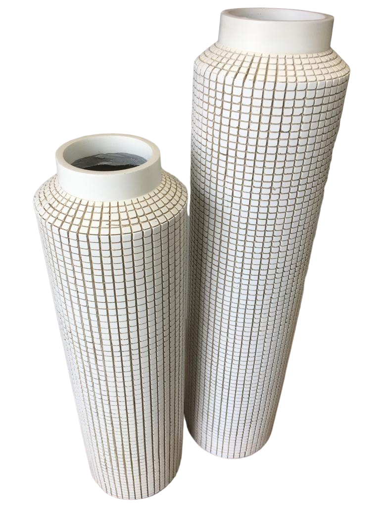 VASO RESINA M BRANCO