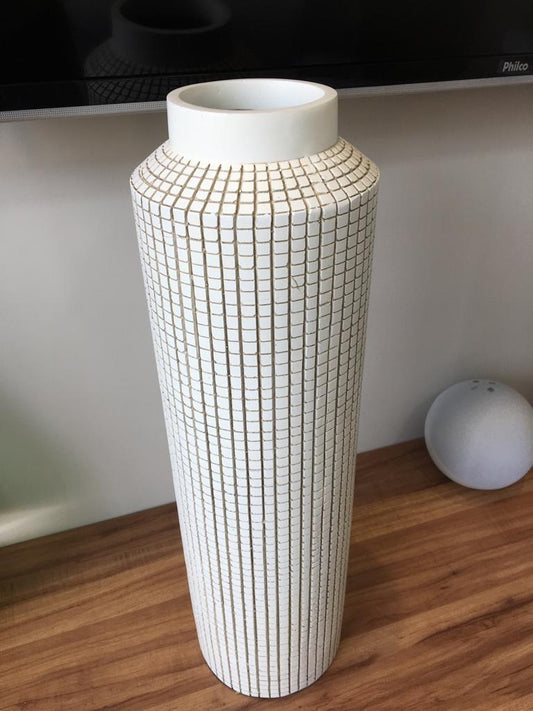 VASO RESINA M BRANCO
