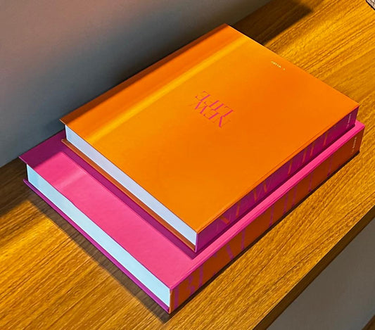 CONJUNTO CAIXA LIVRO NEW LIFE - AQUI VC DECORA