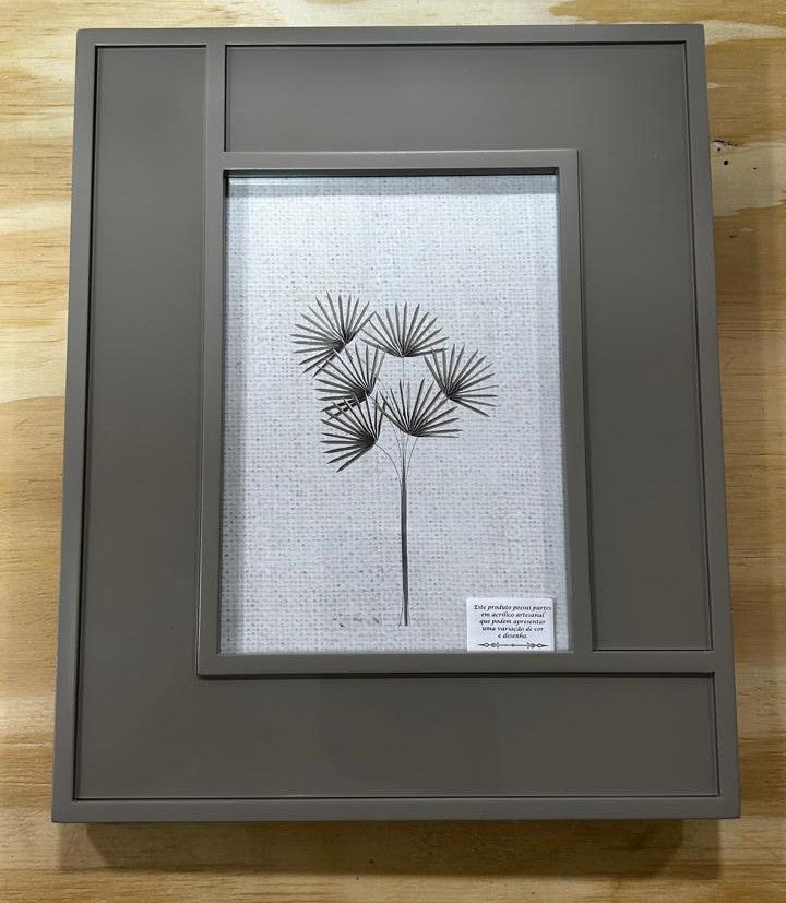 PORTA RETRATO 0198 RAQUEL 230X280X20MM 13X18 - BLUSH - NUDE