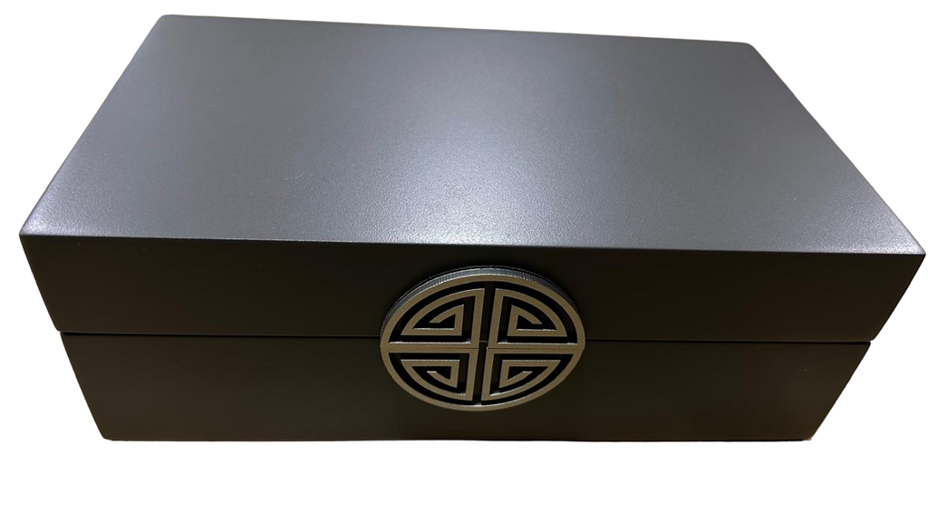 CAIXA RETANGULAR 0126 AFRODITE 280X90X180MM G SIERRA - GRAFITE