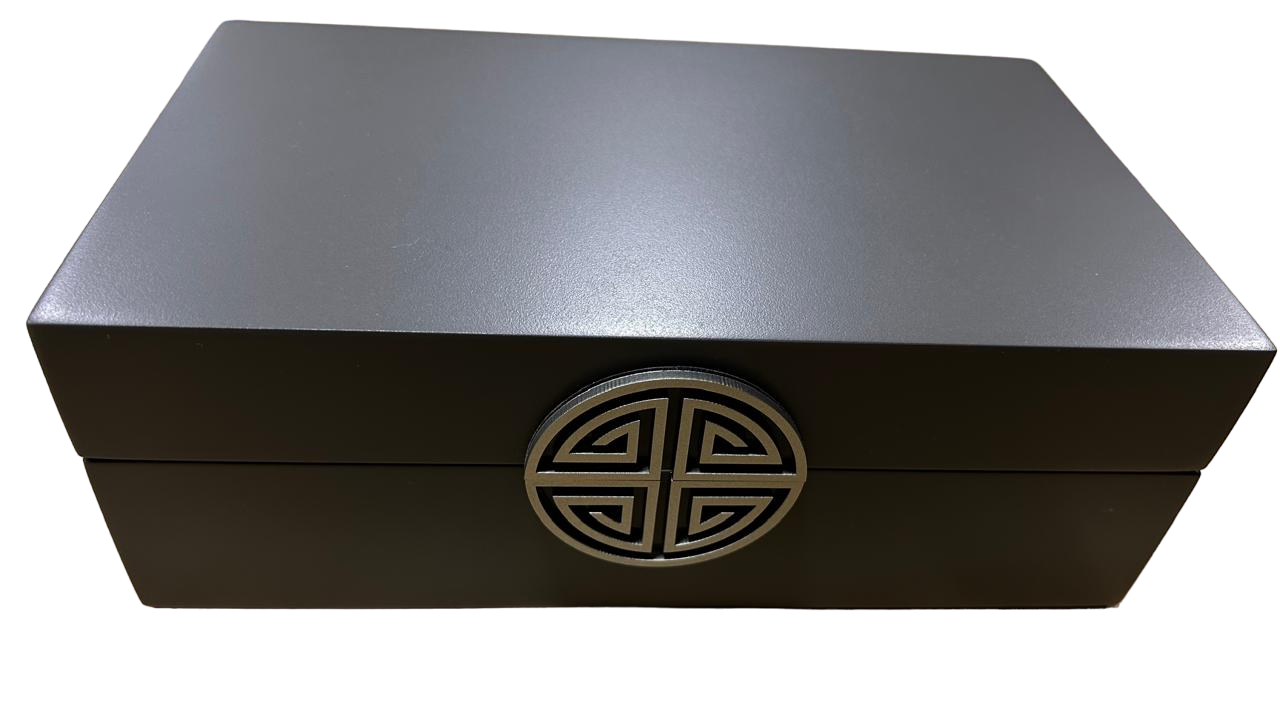 CAIXA RETANGULAR 0126 AFRODITE 280X90X180MM G SIERRA - GRAFITE