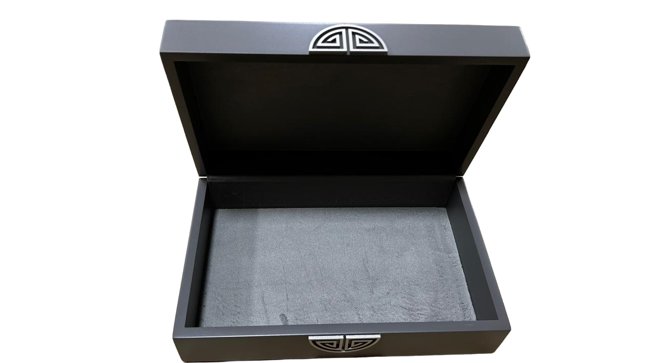 CAIXA RETANGULAR 0127 AFRODITE 240X90X140MM P - SIERRA - GRAFITTE