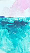 QUADRO AQUARELLA PINK BLUE II