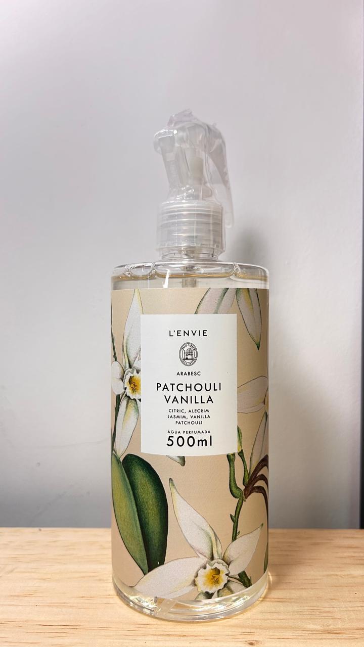 ÁGUA PERFUMADA PATCHOULI VANILLA ARABESC