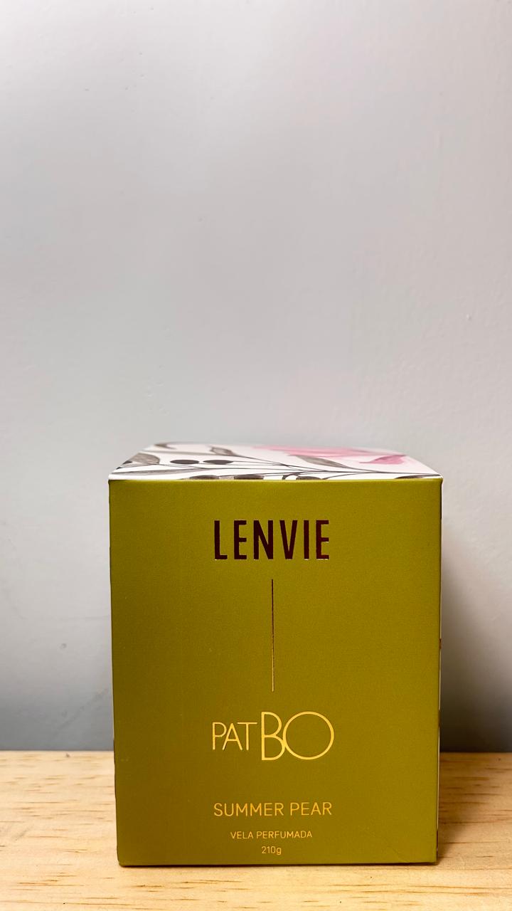 VELA PERFUMADA SUMMER PEAR LENVIE-PATBO - 210G
