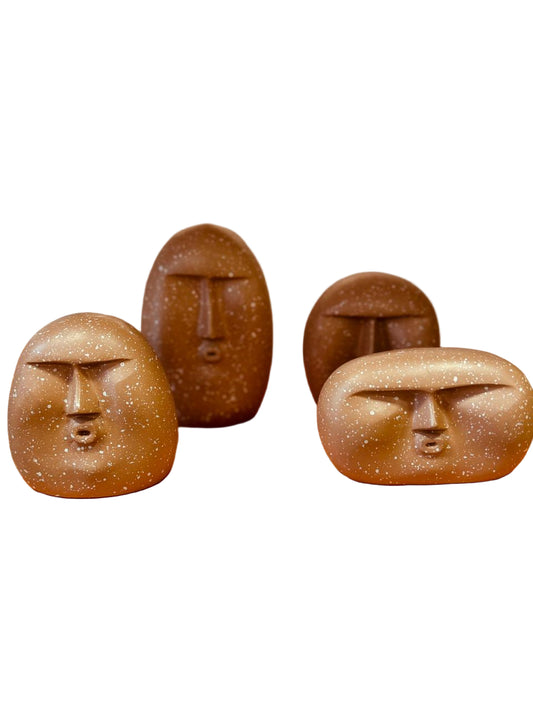 ESCULTURA CONJUNTO O ASSOBIO TERRACOTA