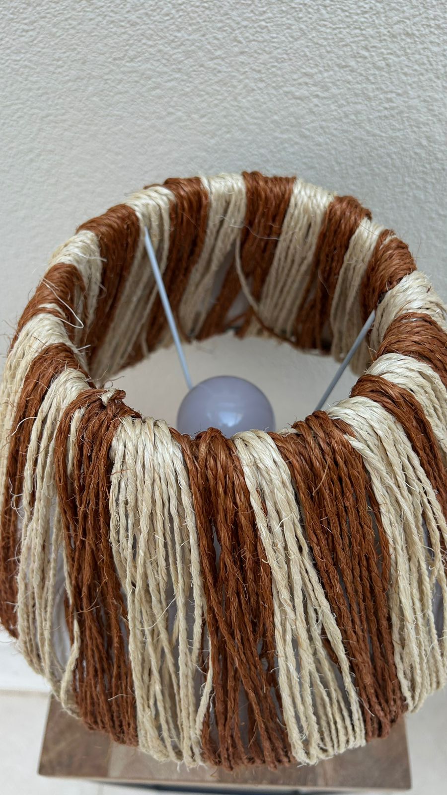 Abajur Sisal BICOLOR