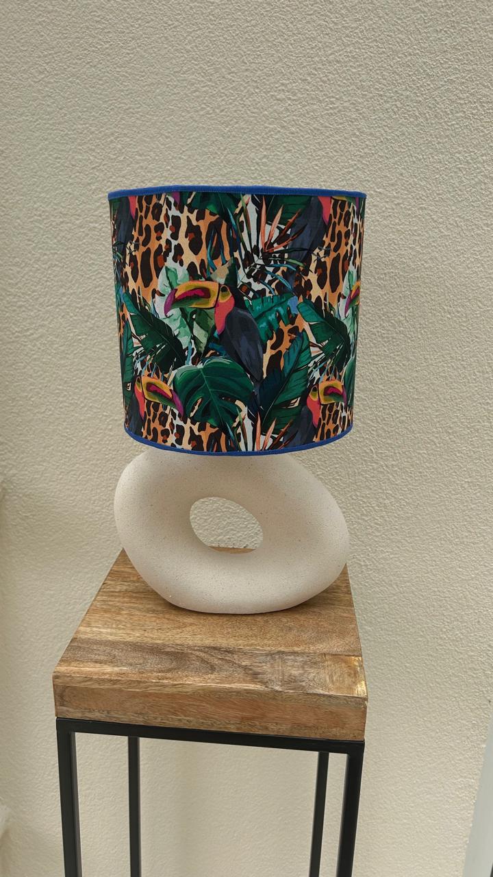 Cúpula Selva Tucanos Azul Dourado