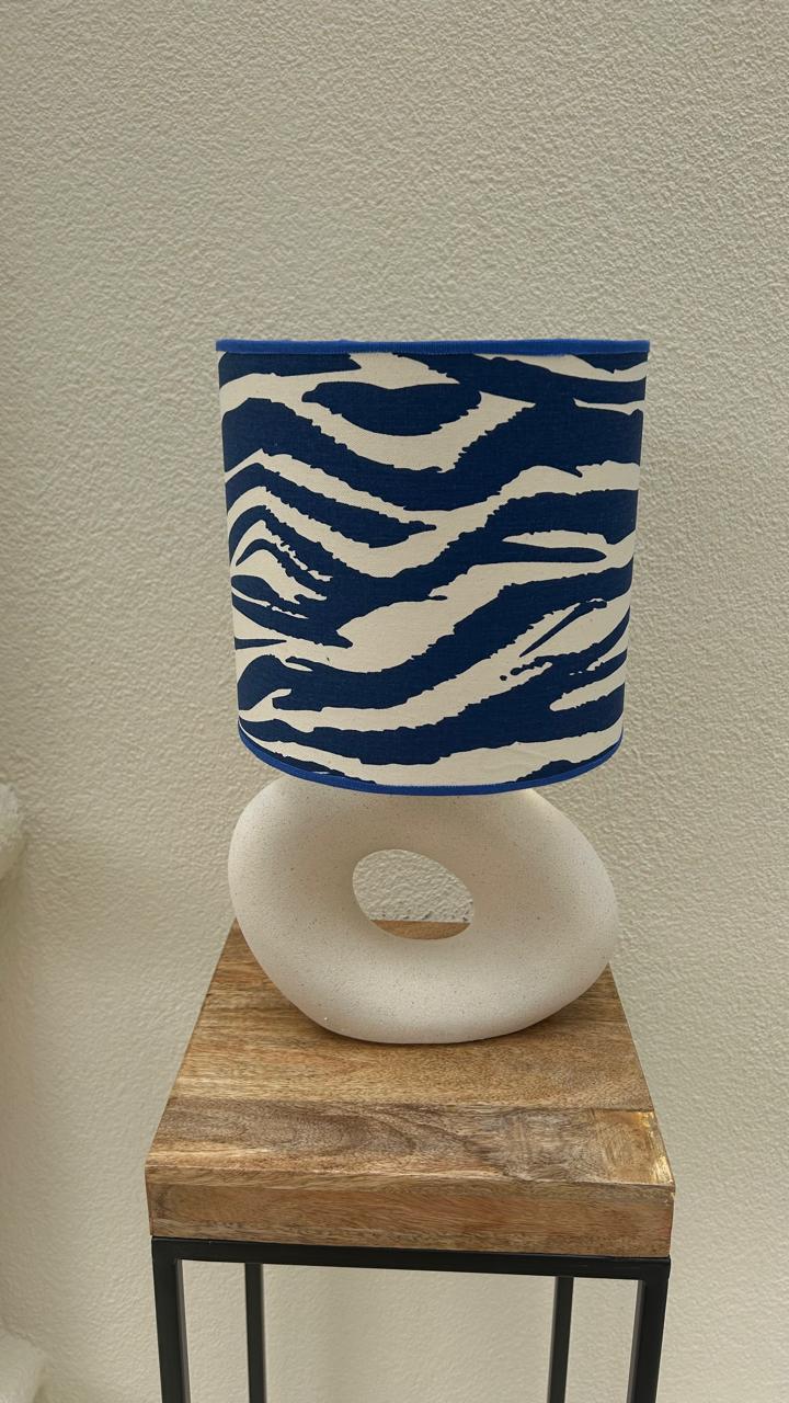 Cúpula Zebra Azul Dourado