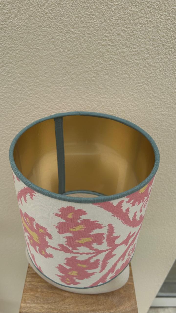 Cúpula Ikat Rosé Dourado