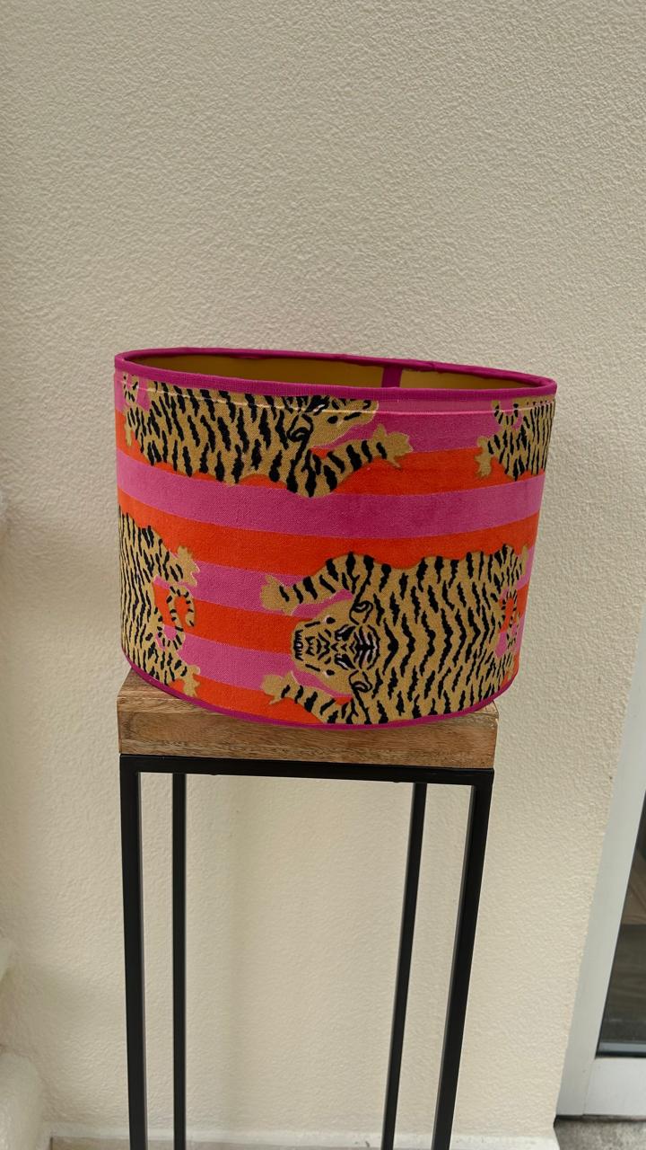 Cúpula Golden Tiger Rosa e Laranja