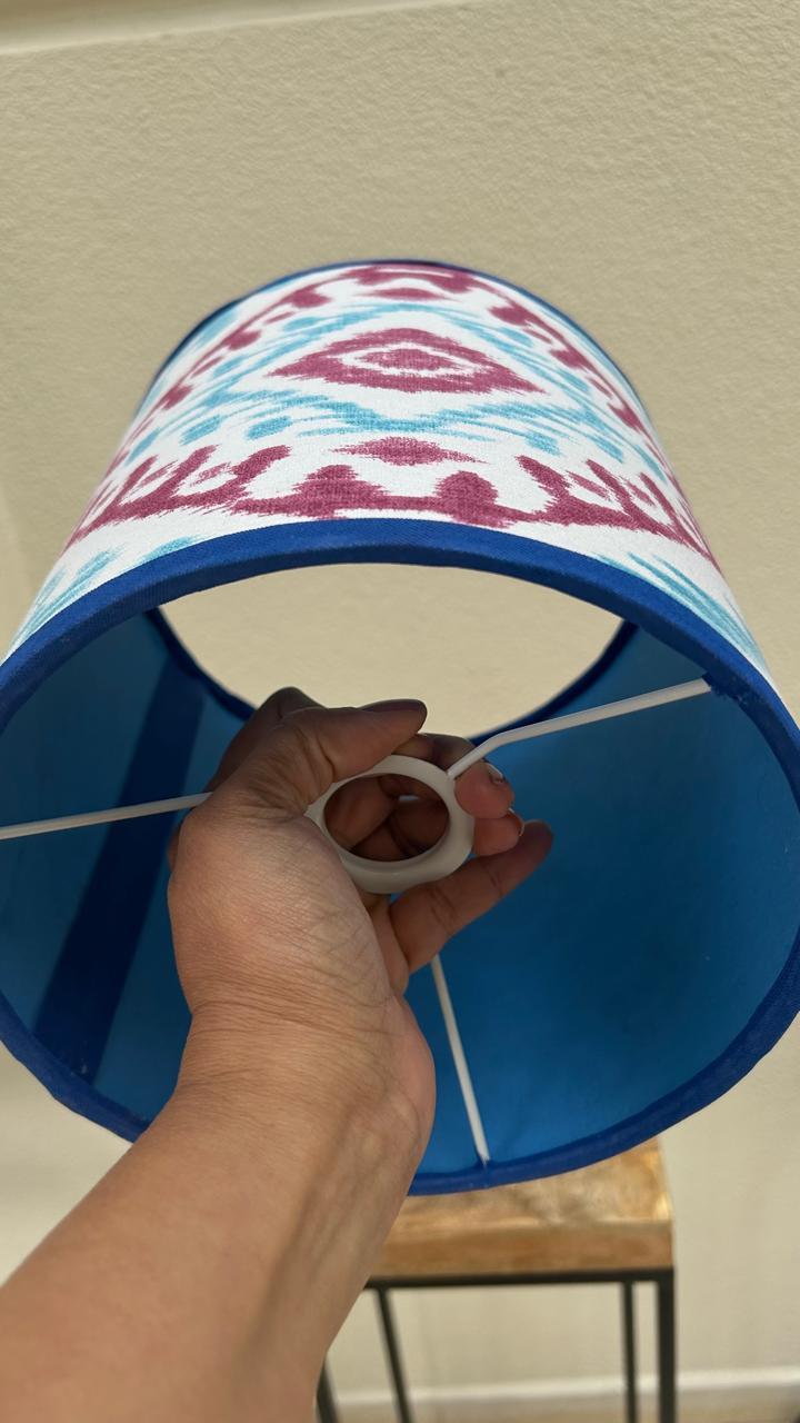 Cúpula Ikat Azul Atlântico