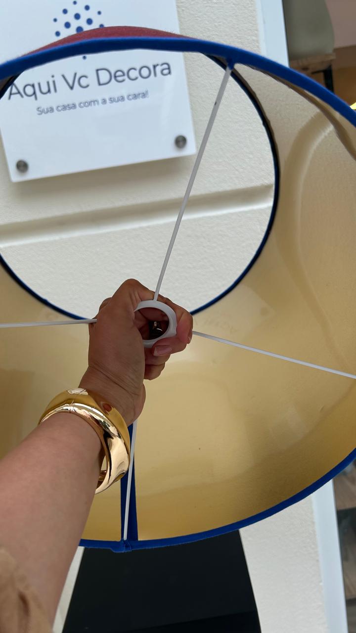 Cúpula Decorativa Elefantes Orientais II – Tecido Exclusivo Entreposto