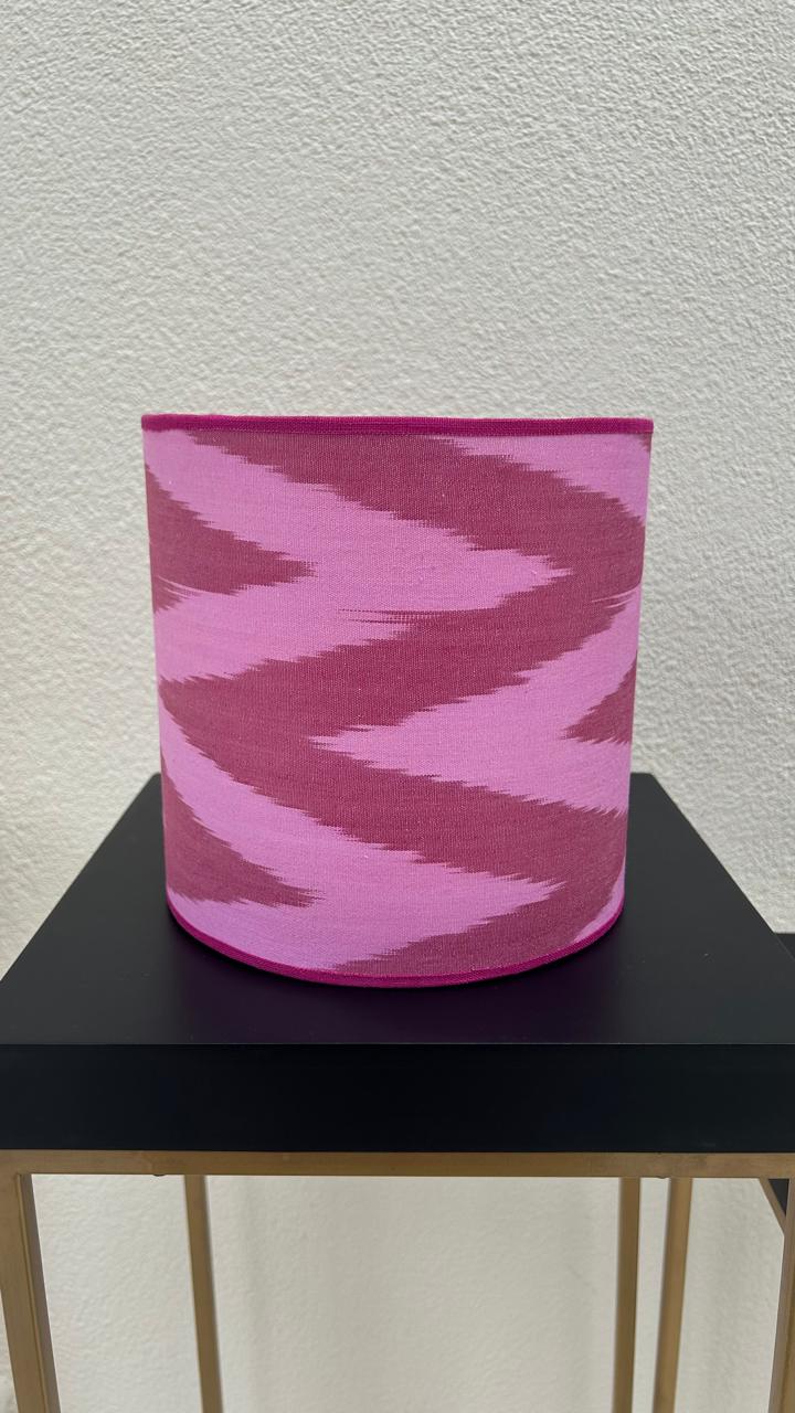 Cúpula Ikat Rosa Importada
