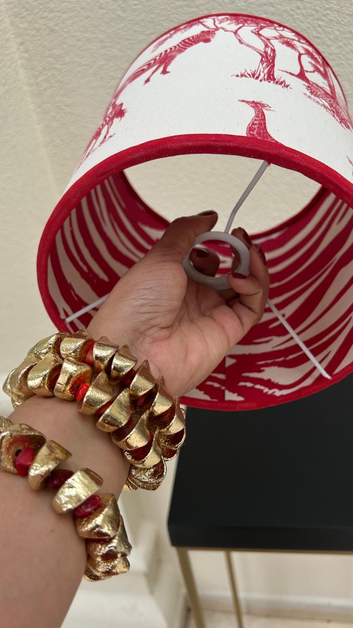 Cúpula Red Savana Girafa – Artesanal