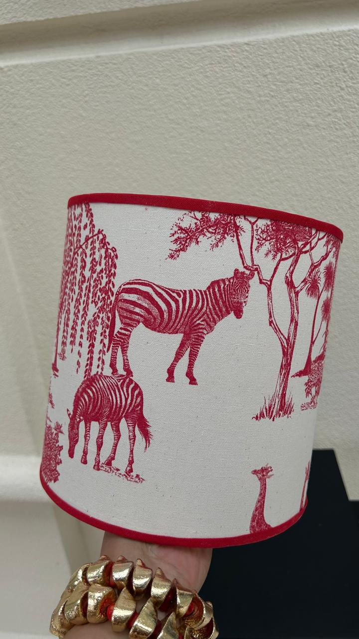 Cúpula Red Savana Girafa – Artesanal