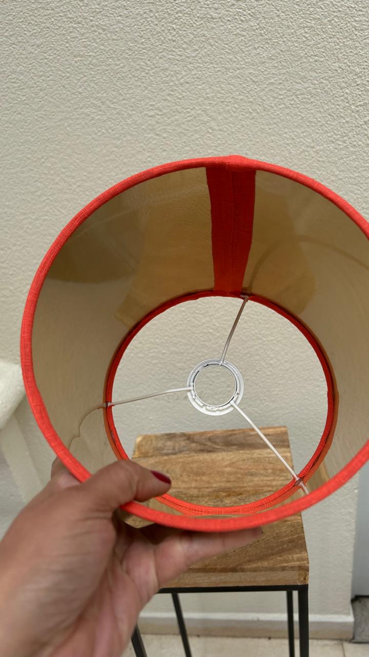 Cúpula Ikat Verde e Coral – Artesanal