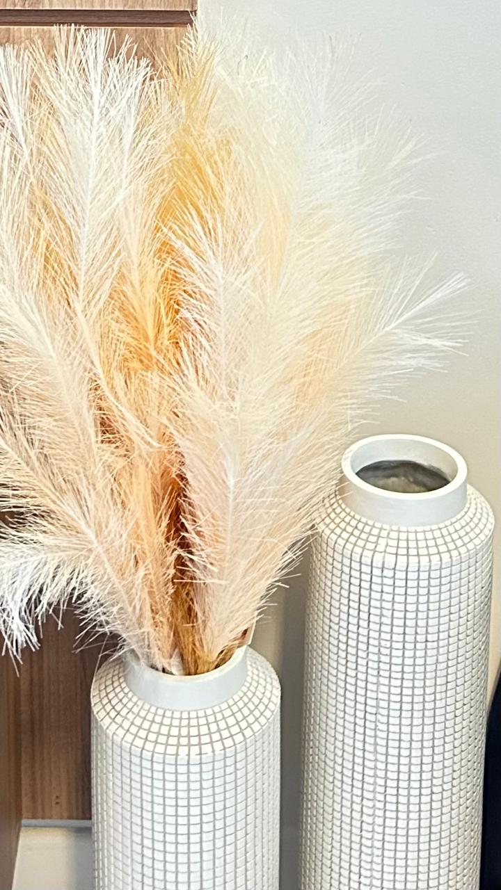 VASO RESINA M BRANCO