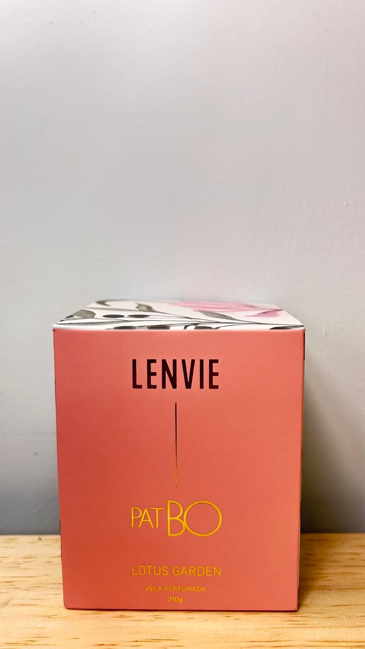 VELA PERFUMADA LOTUS GARDEN LENIVE-PATBO - 210G