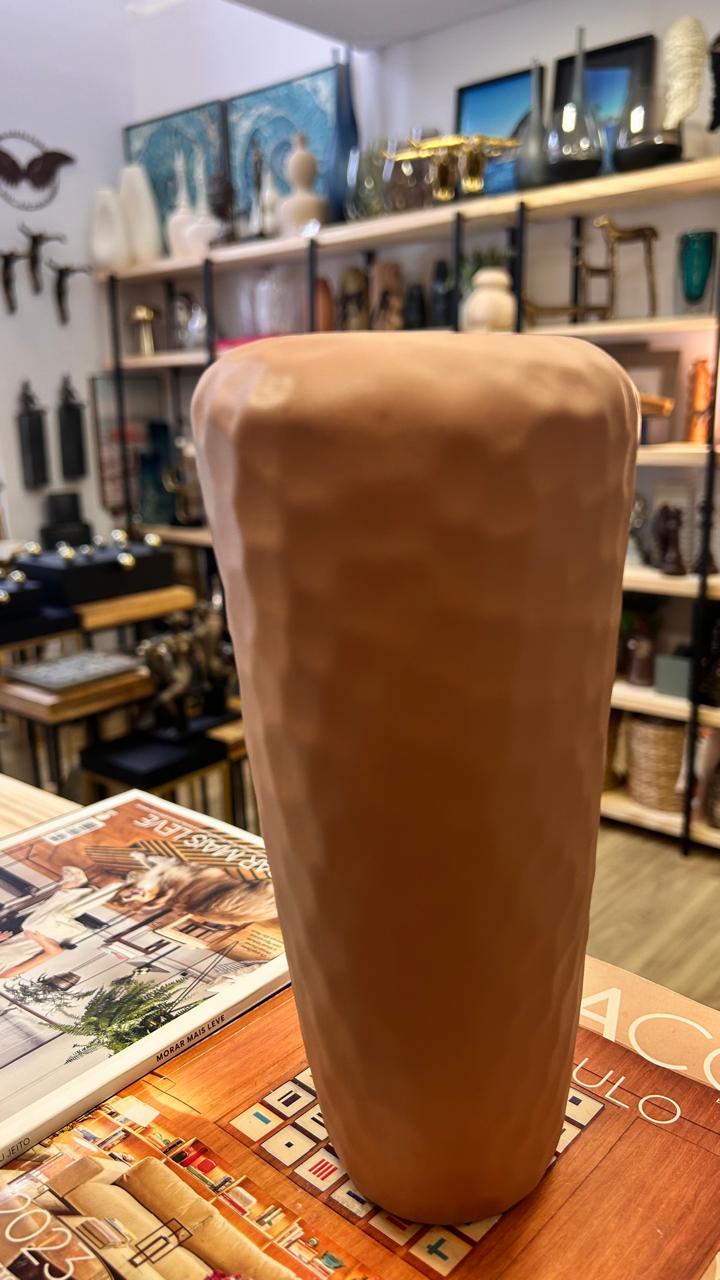 VASO BOLHAS FOSCO P ROSA DESERTO