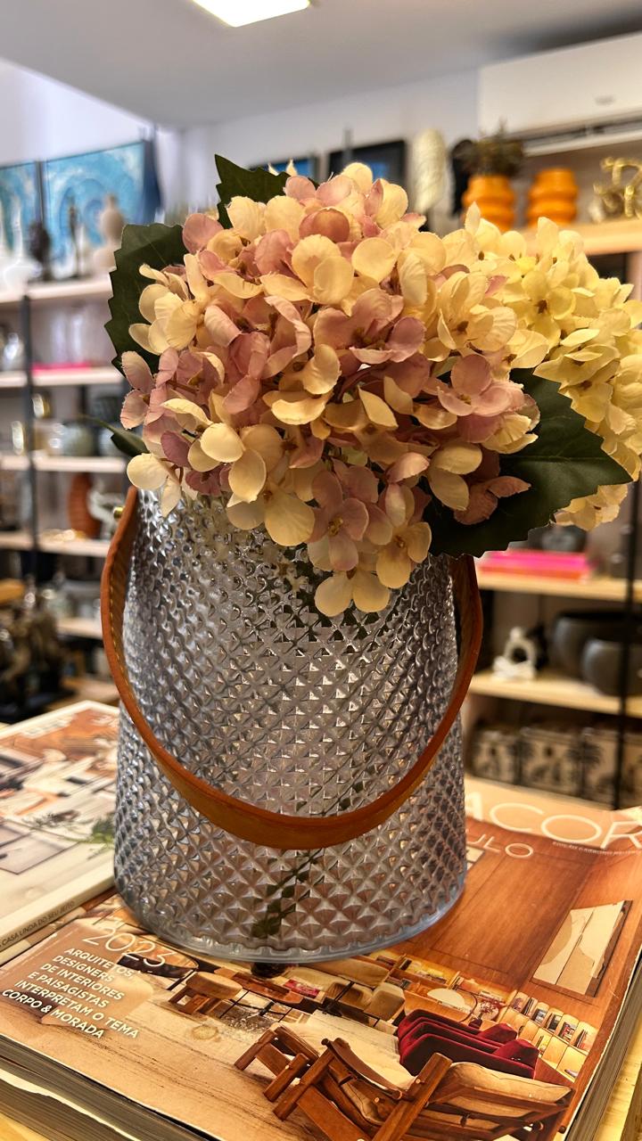 VASO FENDI STRAP CINZA