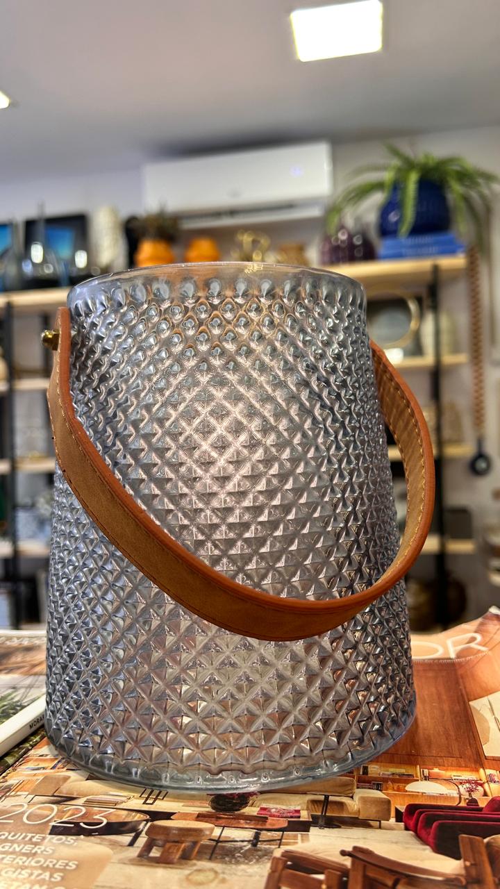 VASO FENDI STRAP CINZA