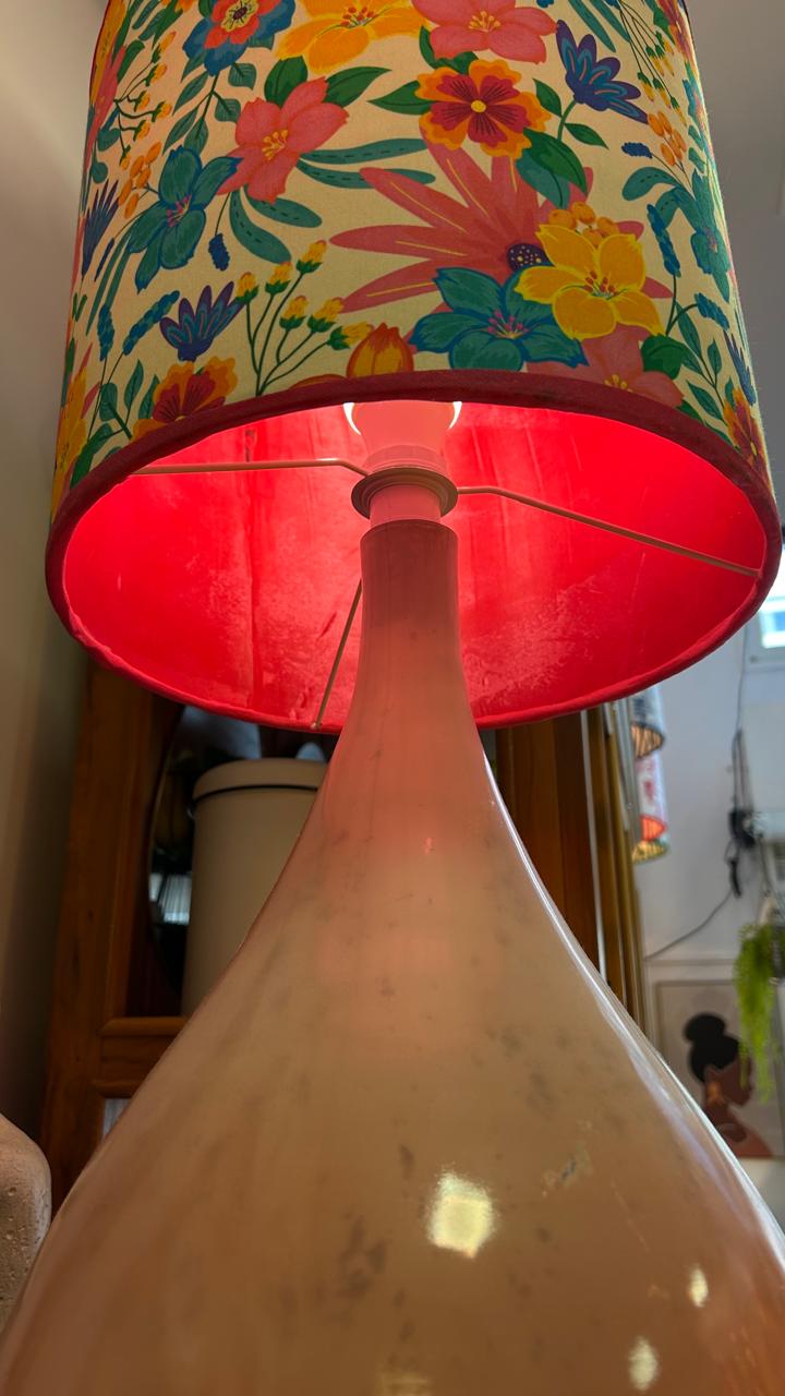 ABAJUR  FLORINDA ROSA